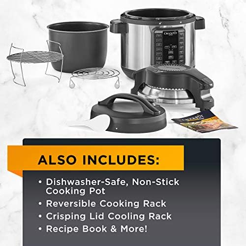 Express Crisp 8 Quart 10-in-1 Pressure Cooker - Curated Catalog C8