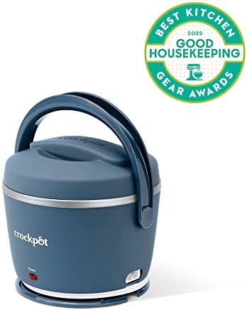Electric Lunch Box Food Warmer 20oz – Faded Blue - Curated Catalog S5