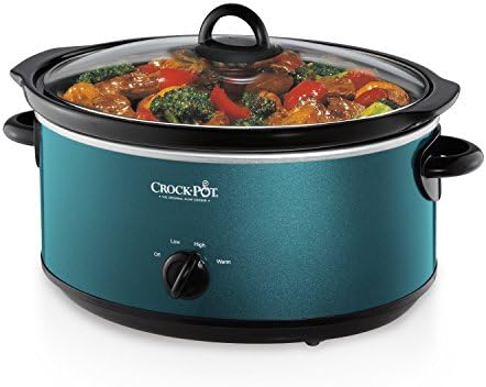 7 Quart Manual Slow Cooker – Turquoise - Curated Catalog Q3