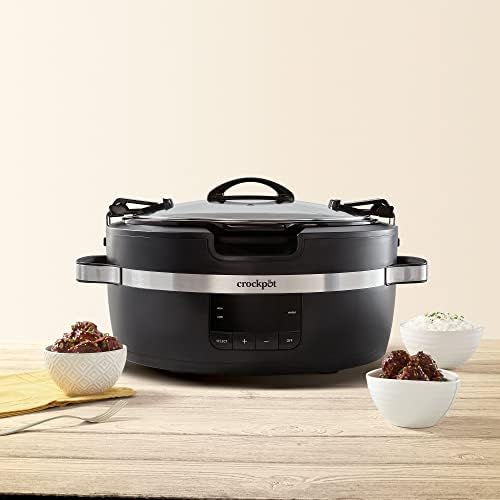 Thermoshield 6 Quart Slow Cooker with Carry Handles - Curated Catalog W5