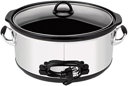 7 Quart Programmable Slow Cooker – Polished Platinum - Curated Catalog W5