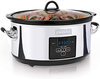 7 Quart Programmable Slow Cooker – Polished Platinum - Curated Catalog W5