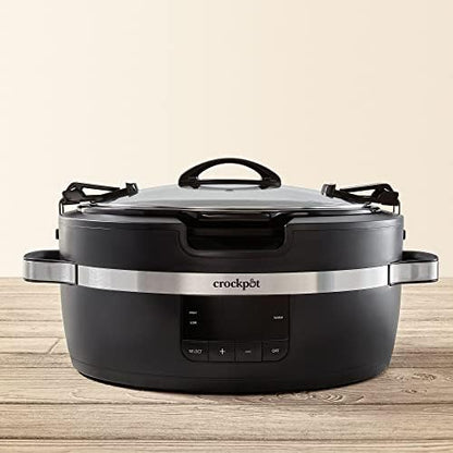 Thermoshield 6 Quart Slow Cooker with Carry Handles - Curated Catalog W5