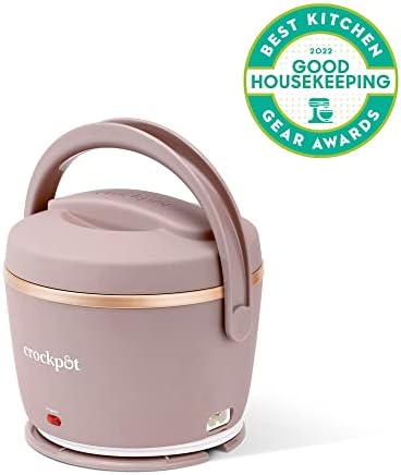 Electric Lunch Box Food Warmer 20oz – Blush Pink - Curated Catalog B6