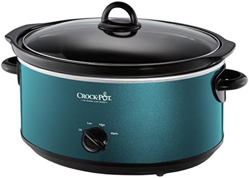 7 Quart Manual Slow Cooker – Turquoise - Curated Catalog B3