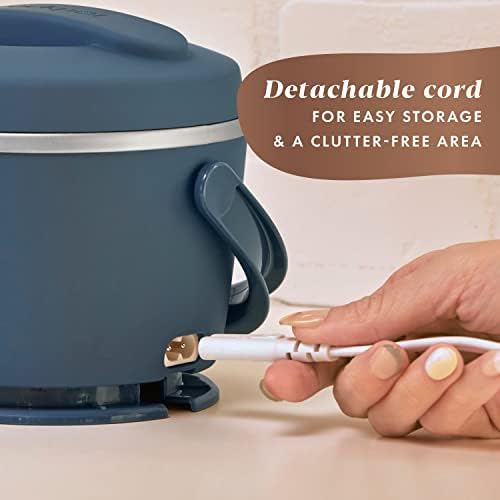 Electric Lunch Box Food Warmer 20oz – Faded Blue - Curated Catalog S5