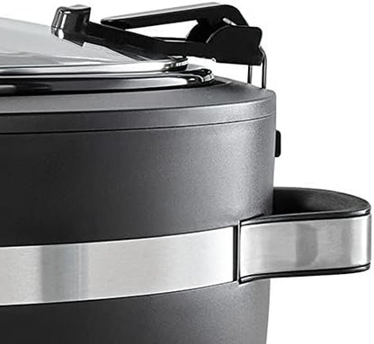 Thermoshield 6 Quart Slow Cooker with Carry Handles - Curated Catalog W5