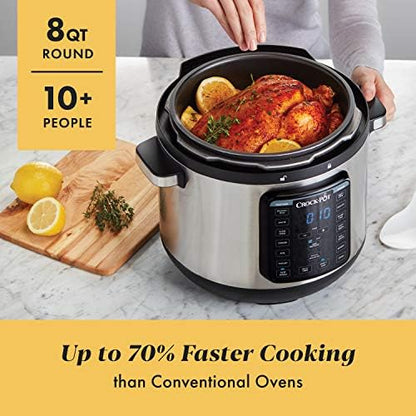 8 Quart Express Crock Multi-Use Pressure Cooker - Curated Catalog K3