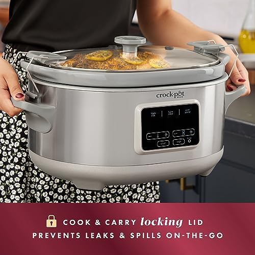 7 Quart Programmable Cook & Carry Slow Cooker - Curated Catalog M9