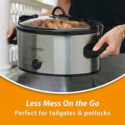 Cook & Carry 6 Quart Portable Slow Cooker - Curated Catalog Z4