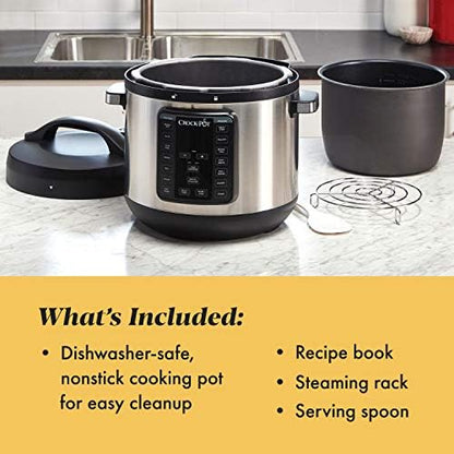 8 Quart Express Crock Multi-Use Pressure Cooker - Curated Catalog V9