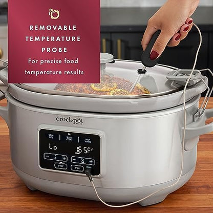 7 Quart Programmable Cook & Carry Slow Cooker - Curated Catalog M9