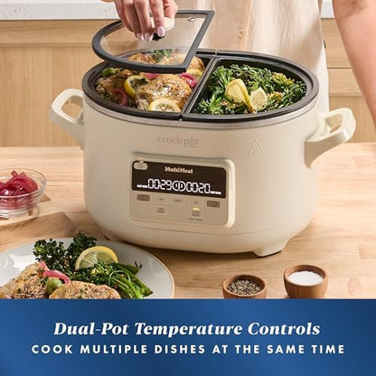 MultiMeal Multicooker with Programmable Slow Cooker - Curated Catalog D1