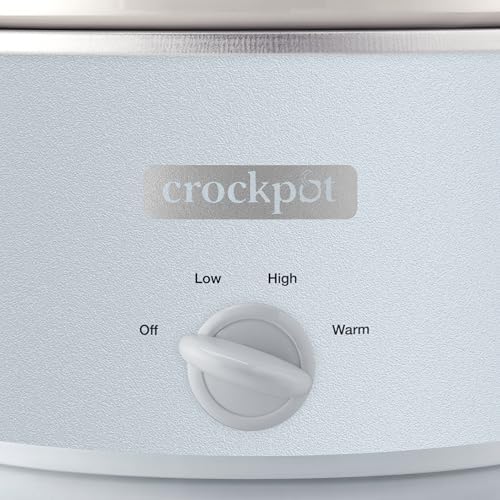 4.5 Quart Manual Slow Cooker – Macaroon Blue - Curated Catalog U8