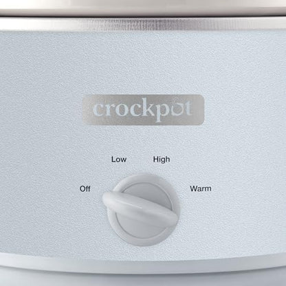 4.5 Quart Manual Slow Cooker – Macaroon Blue - Curated Catalog U8