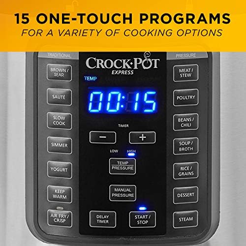 Express Crisp 8 Quart 10-in-1 Pressure Cooker - Curated Catalog C8
