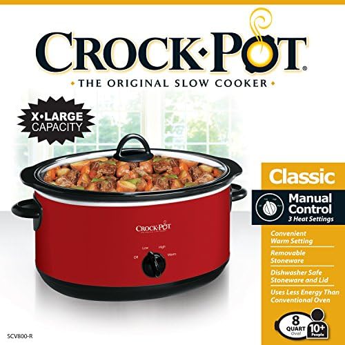 Express Crock 8 Quart Programmable Slow Cooker - Curated Catalog S1