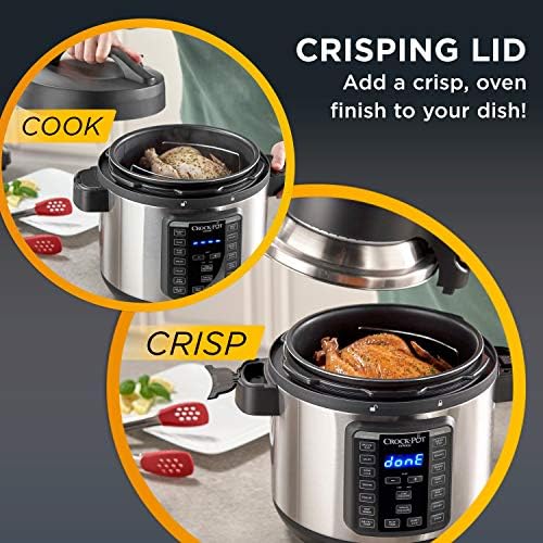 Express Crisp 8 Quart 10-in-1 Pressure Cooker - Curated Catalog C8