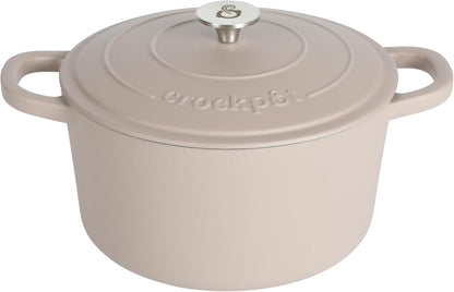 3 Quart Enameled Cast Iron Dutch Oven – Aqua - Curated Catalog O2