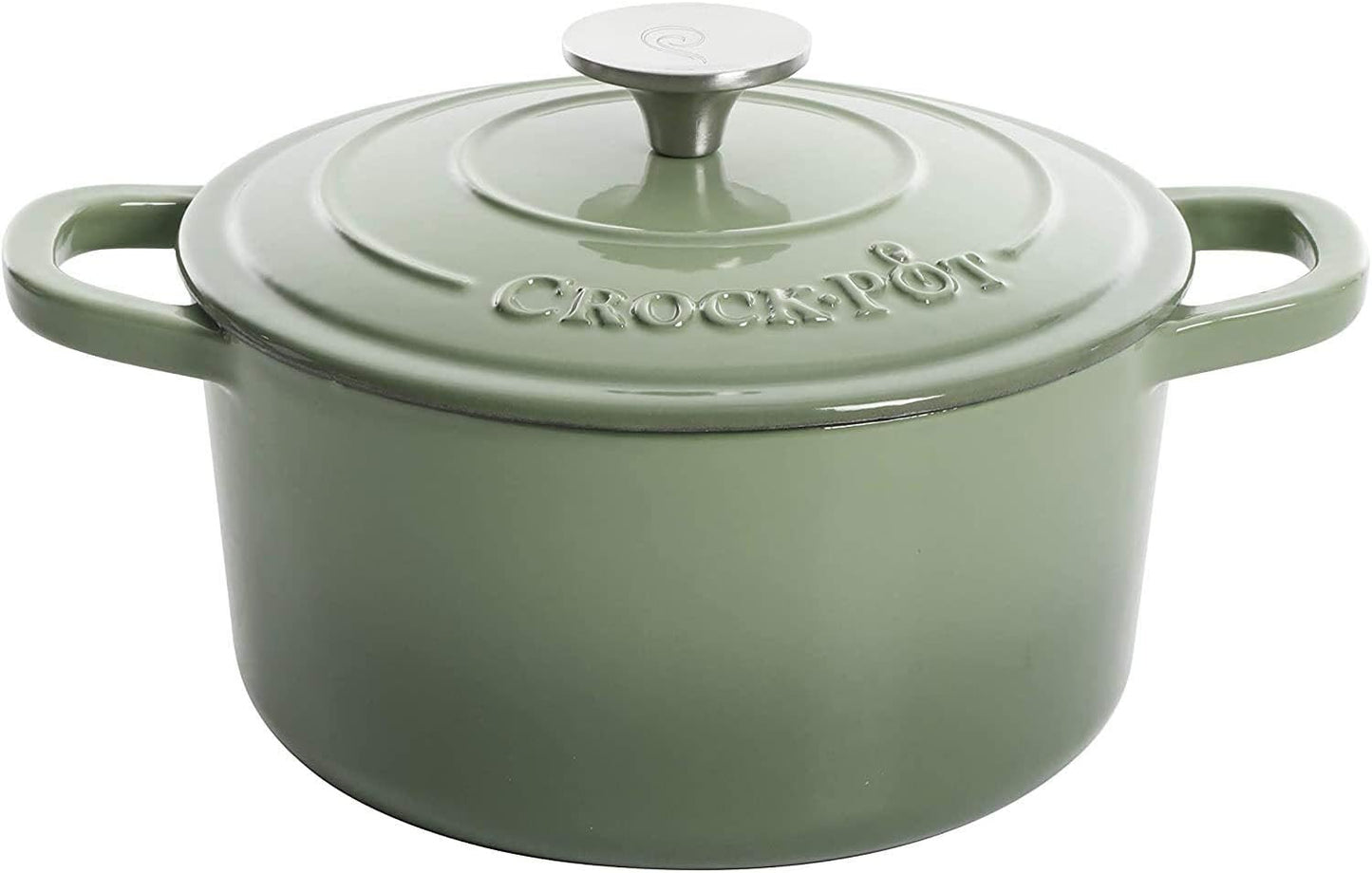 3 Quart Enameled Cast Iron Dutch Oven – Aqua - Curated Catalog O2