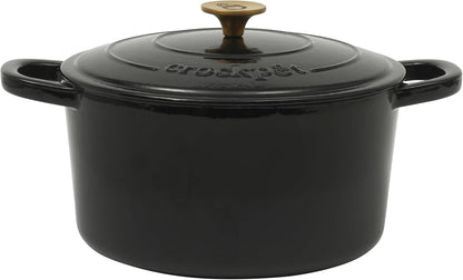 3 Quart Enameled Cast Iron Dutch Oven – Aqua - Curated Catalog O2