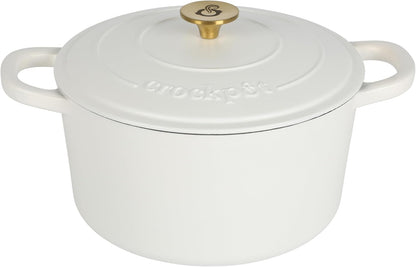 3 Quart Enameled Cast Iron Dutch Oven – Aqua - Curated Catalog O2