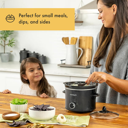 2 Quart Mini Slow Cooker – Classic Compact Cooker - Curated Catalog C1